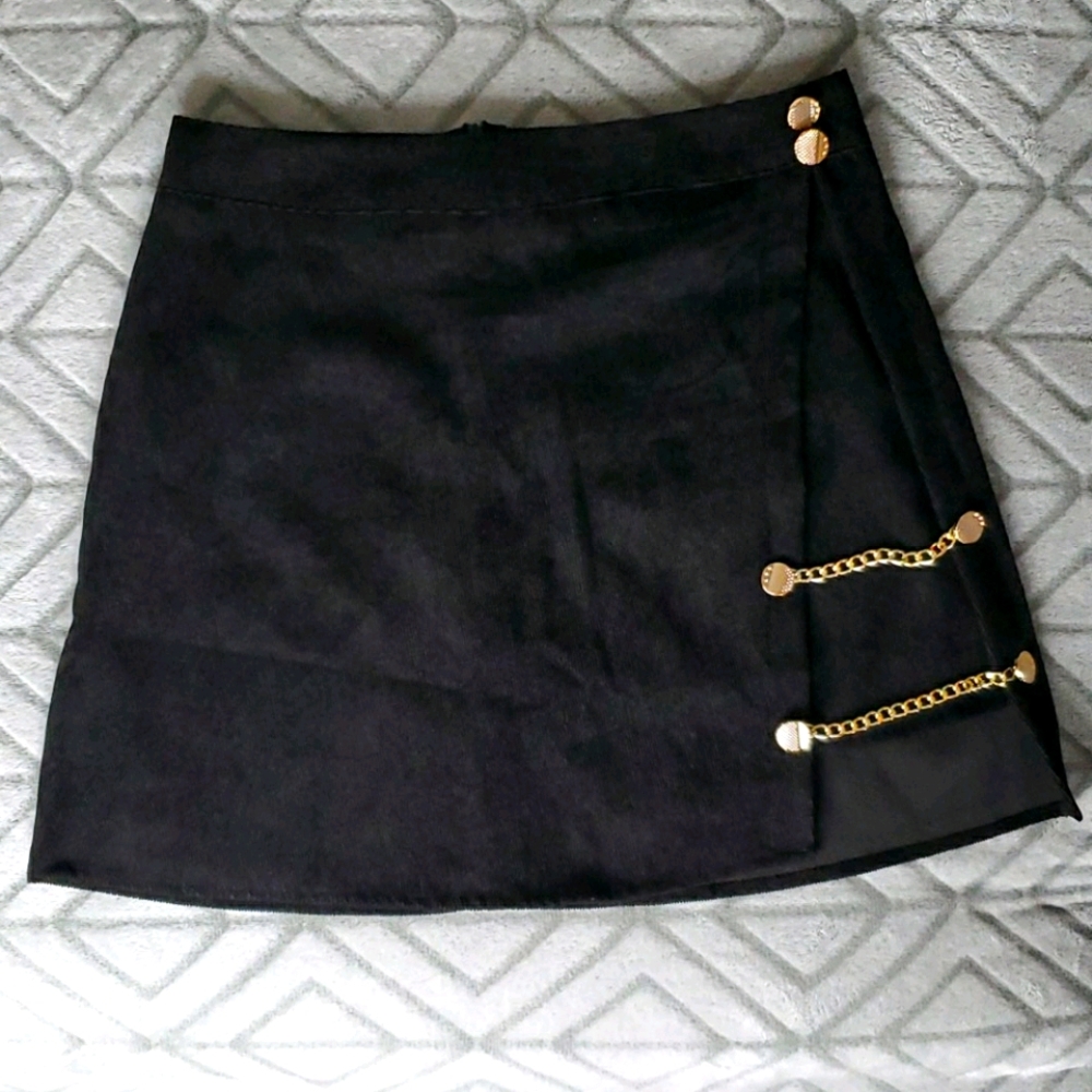 High waisted Corduroy skirt